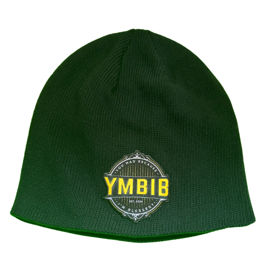 YMBIB 9" Adult 100% Cotton Beanie